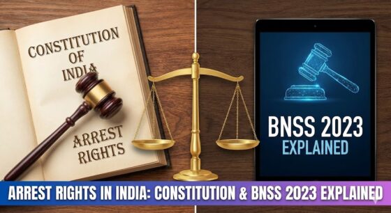 Arrest Rights in India: Constitution & BNSS 2023 Explained