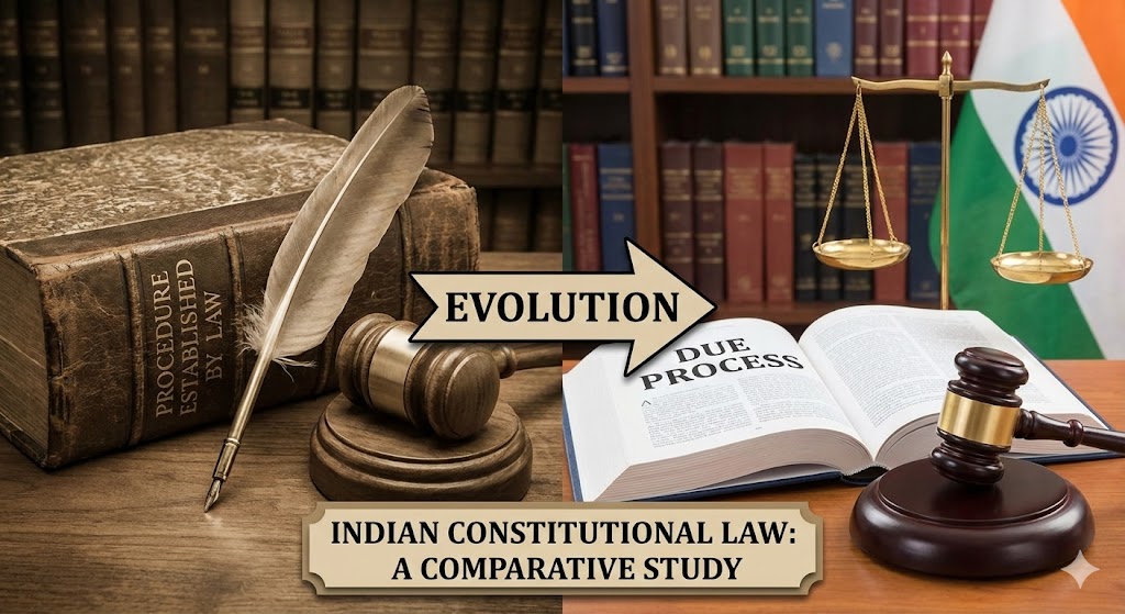 Due Process vs. Procedure Established by Law: Differences & Evolution in India