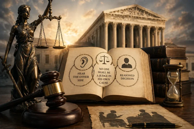 Principles of Natural Justice: A Foundation for Fairness in Law