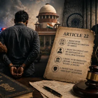 Grounds of Arrest under Article 22